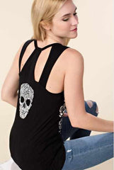 FINAL SALE - Skull Print Tank - TaraLey