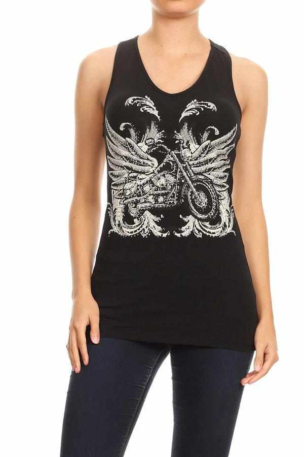 Wind Kisses™ Rhinestone Top (2208) - TaraLey