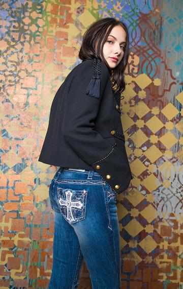 Autumn Cross™ Bling Boot Cut Jean (51309) - TaraLey