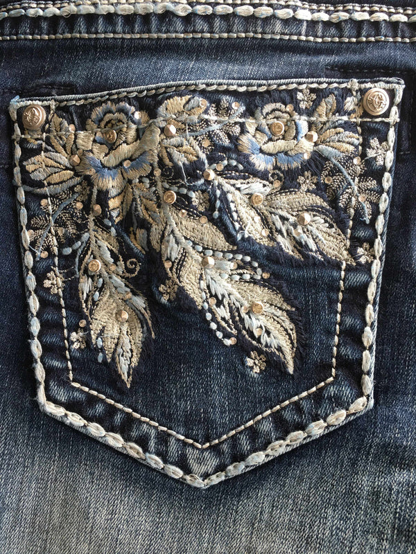 FINAL SALE - Free Spirits™ Bling Boot Cut Jean (51366) - TaraLey