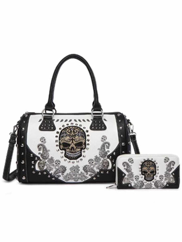 Posh Double Handle Bag Wallet Set SKWP5703L TaraLey posh-double-handle-bag-wallet-set-skwp5703l-taraley