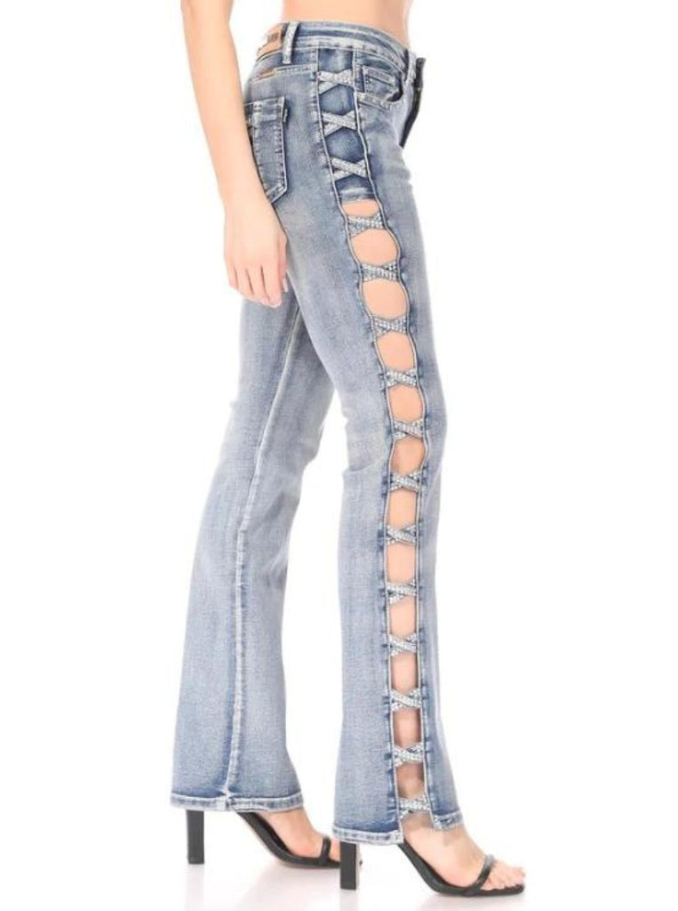 Sexy Criss Cross™ Denims (4009)