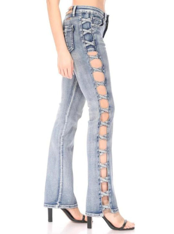 Sexy Criss Cross™ Denims (4009)
