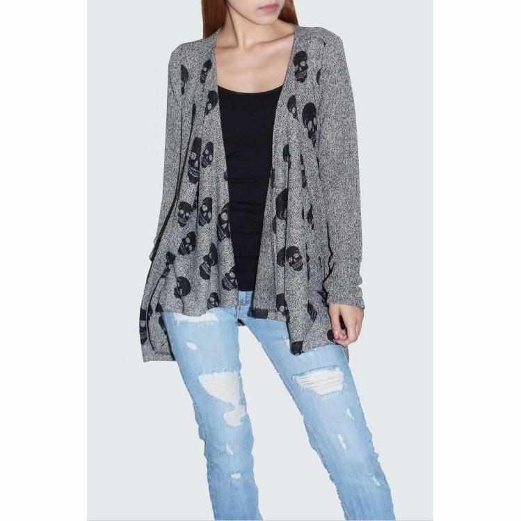 FINAL SALE - Skull-Loves Cardigan - TaraLey