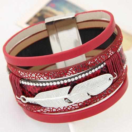 Sparkly Feather™ Trendy Multilayer Cuffs - TaraLey